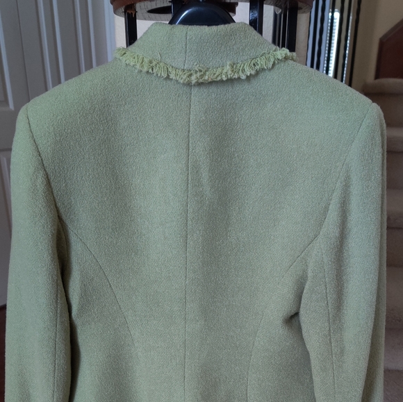 Julian Gold Lime Green Blazer - Picture 3 of 8